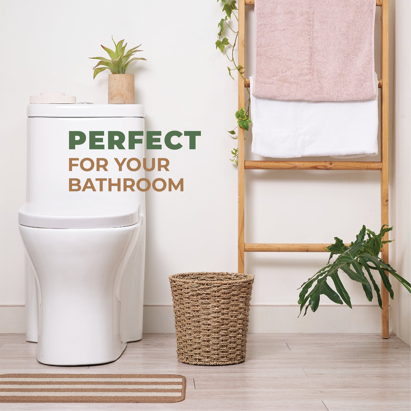 2-Pack Seagrass Waste Baskets