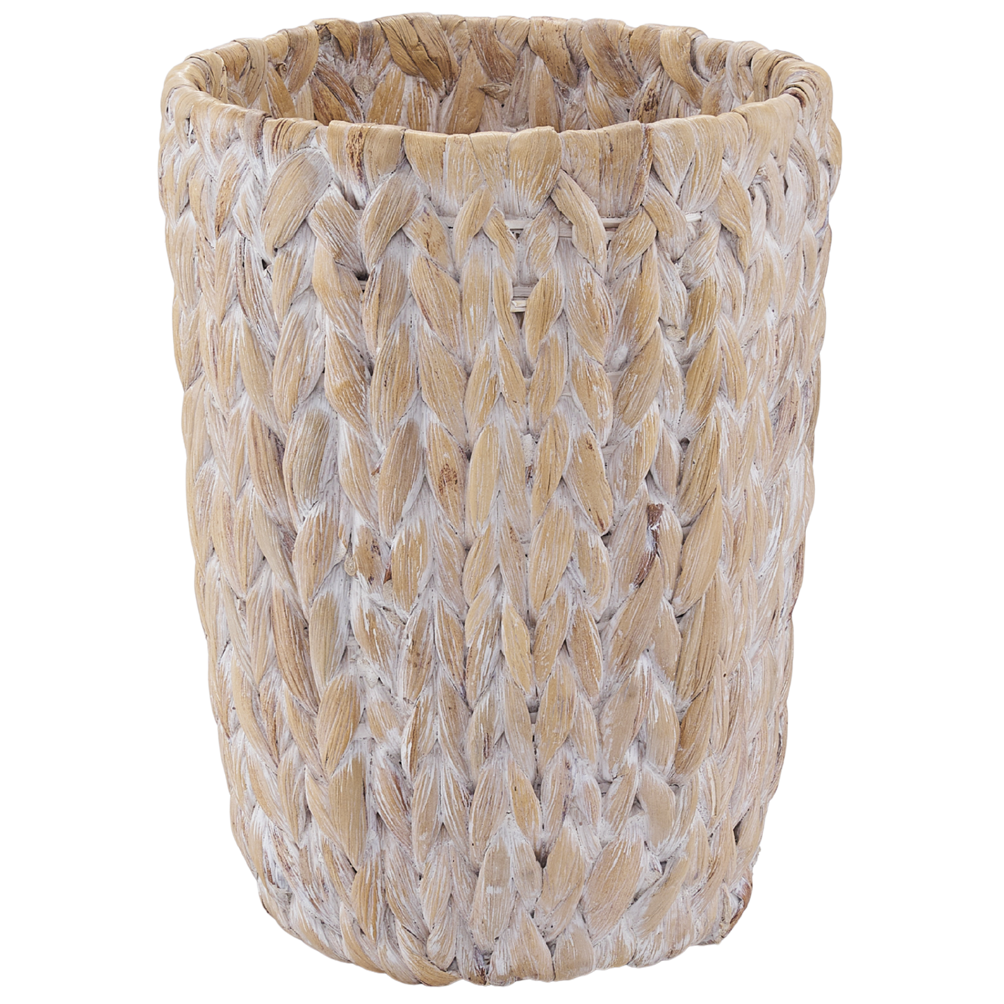 2-Pack Wicker Trash Cans for Bathrooms