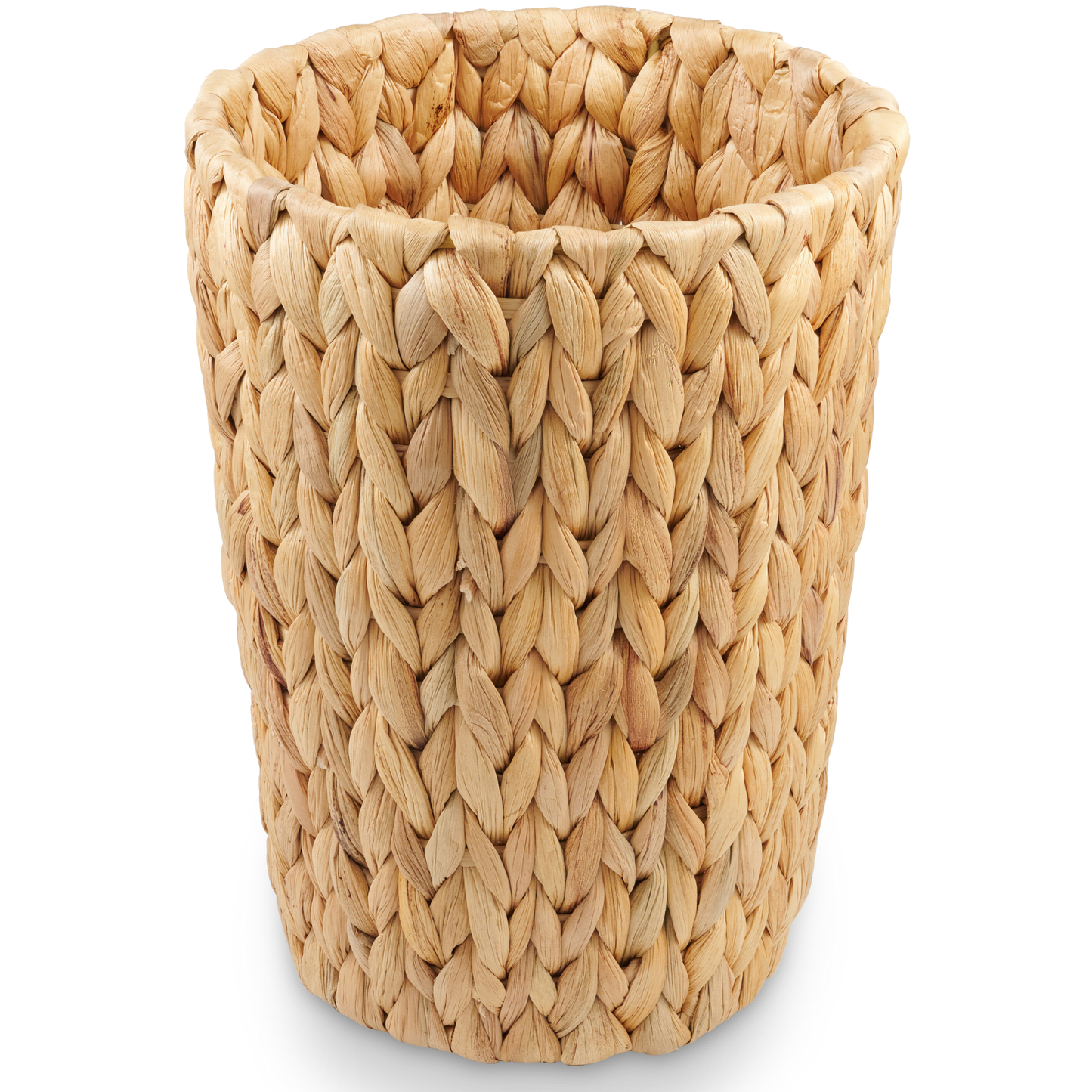 2-Pack Wicker Trash Cans for Bathrooms
